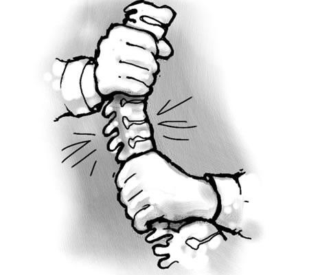 nastawianie kręgosłupa warszawa