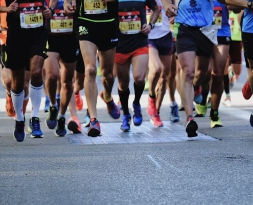 Bieganie maratonu warszawa